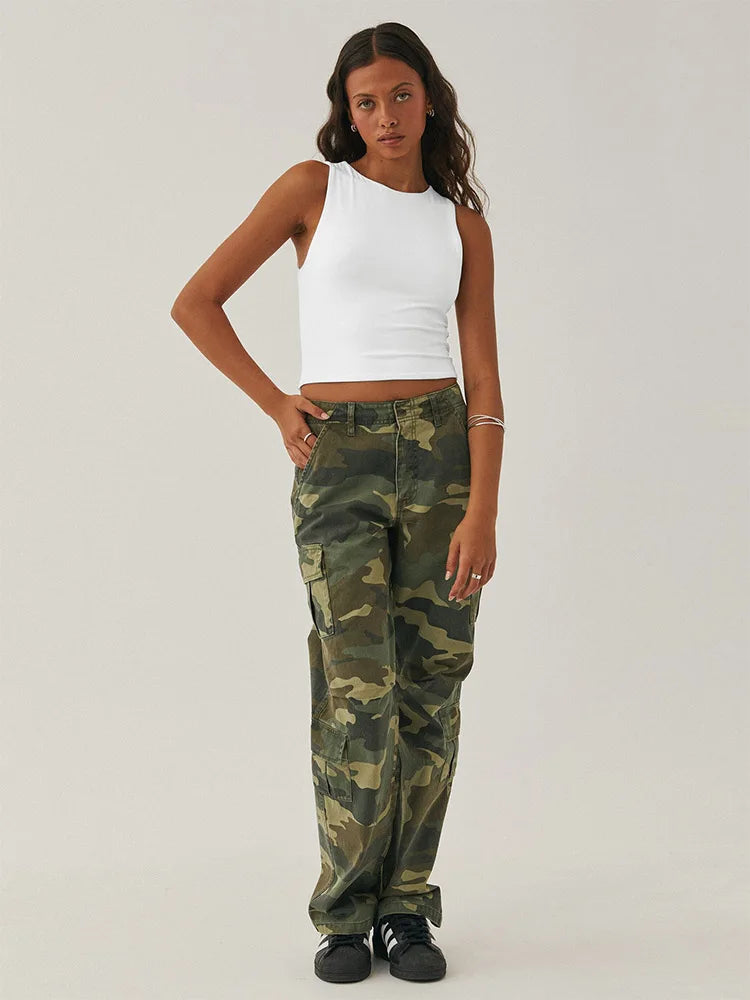 Athletic Racerback Round Neck Tank