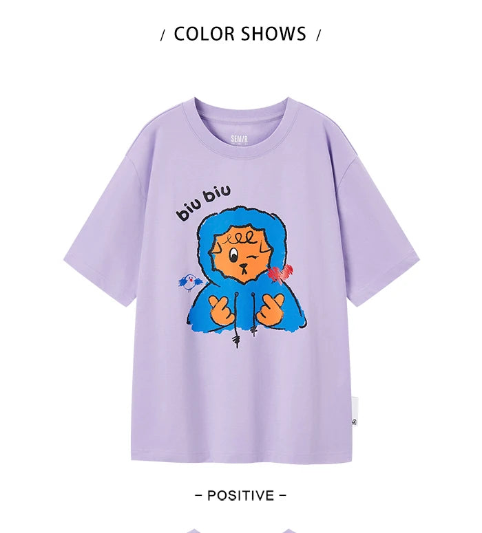 Semir Quick-Dry Cartoon Print Tee