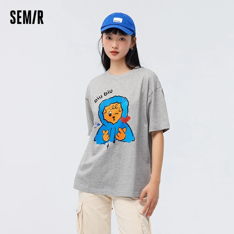 Semir Quick-Dry Cartoon Print Tee