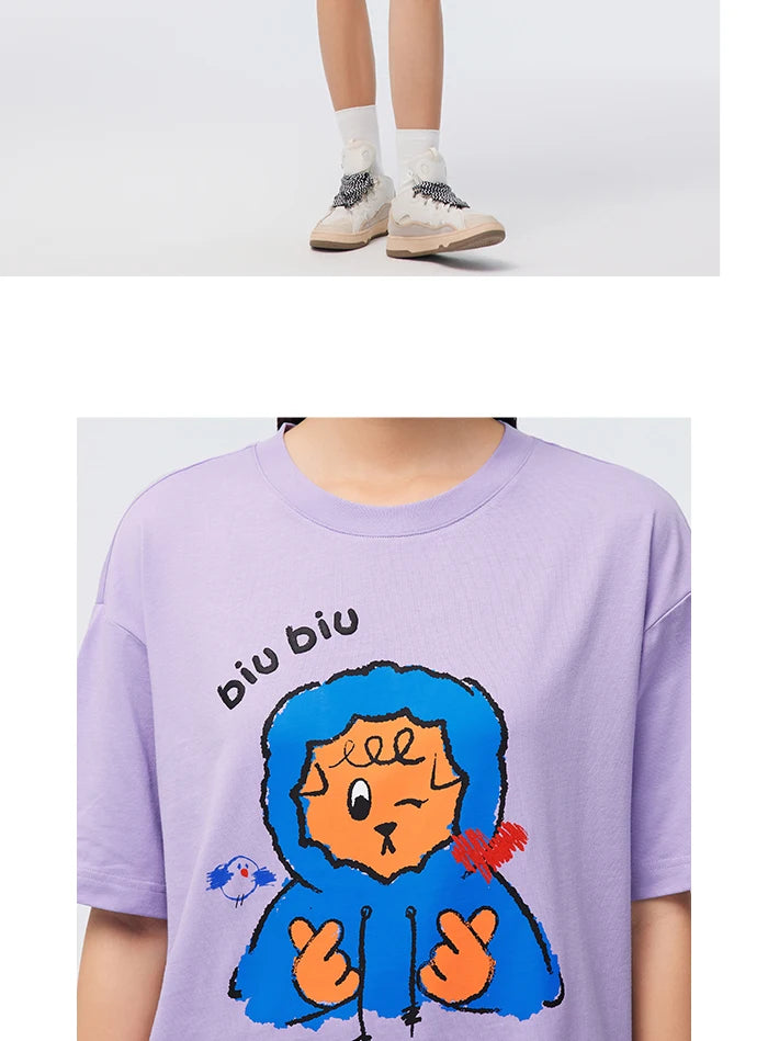 Semir Quick-Dry Cartoon Print Tee