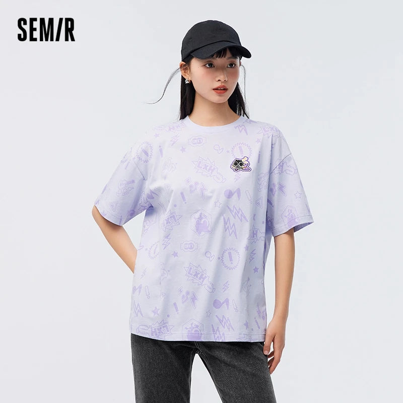 emir Oversized Print Summer Tee