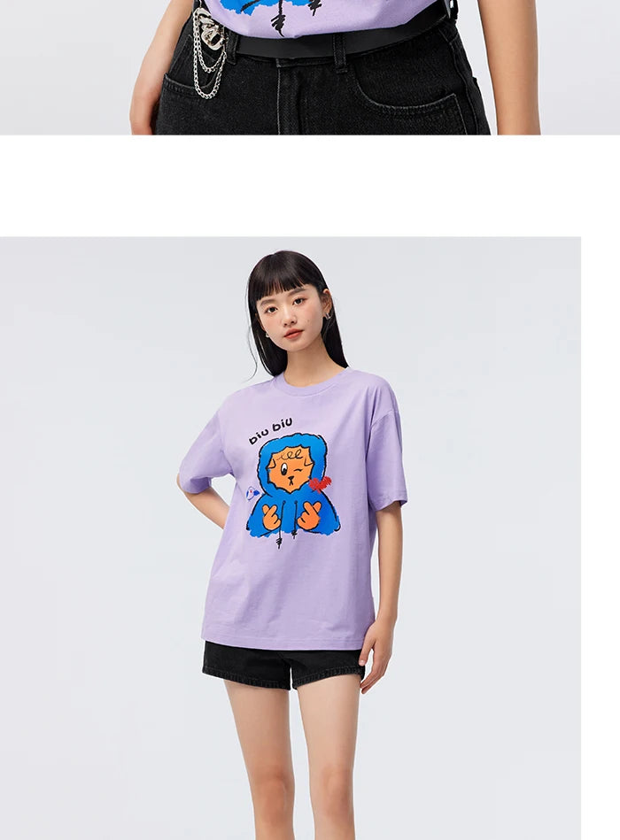 Semir Quick-Dry Cartoon Print Tee